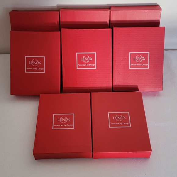 LENOX SILVER PLATED CHRISTMAS ORNAMENTS-SET (8 PIECE SET) - Picture 10 of 12